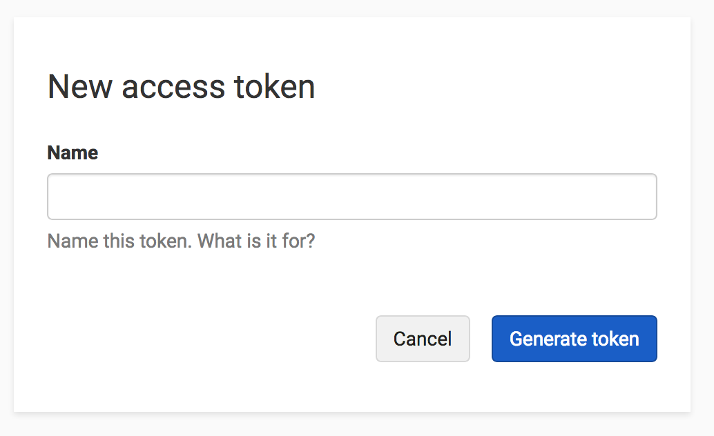 Generate Token