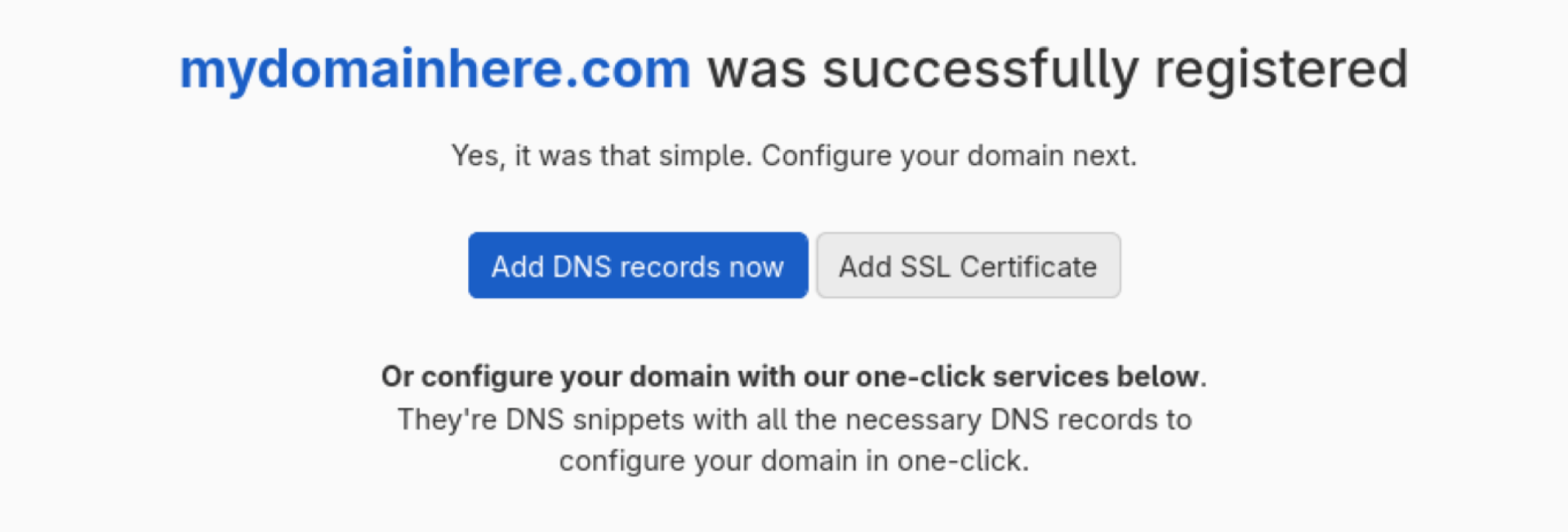 Registration Confirmation