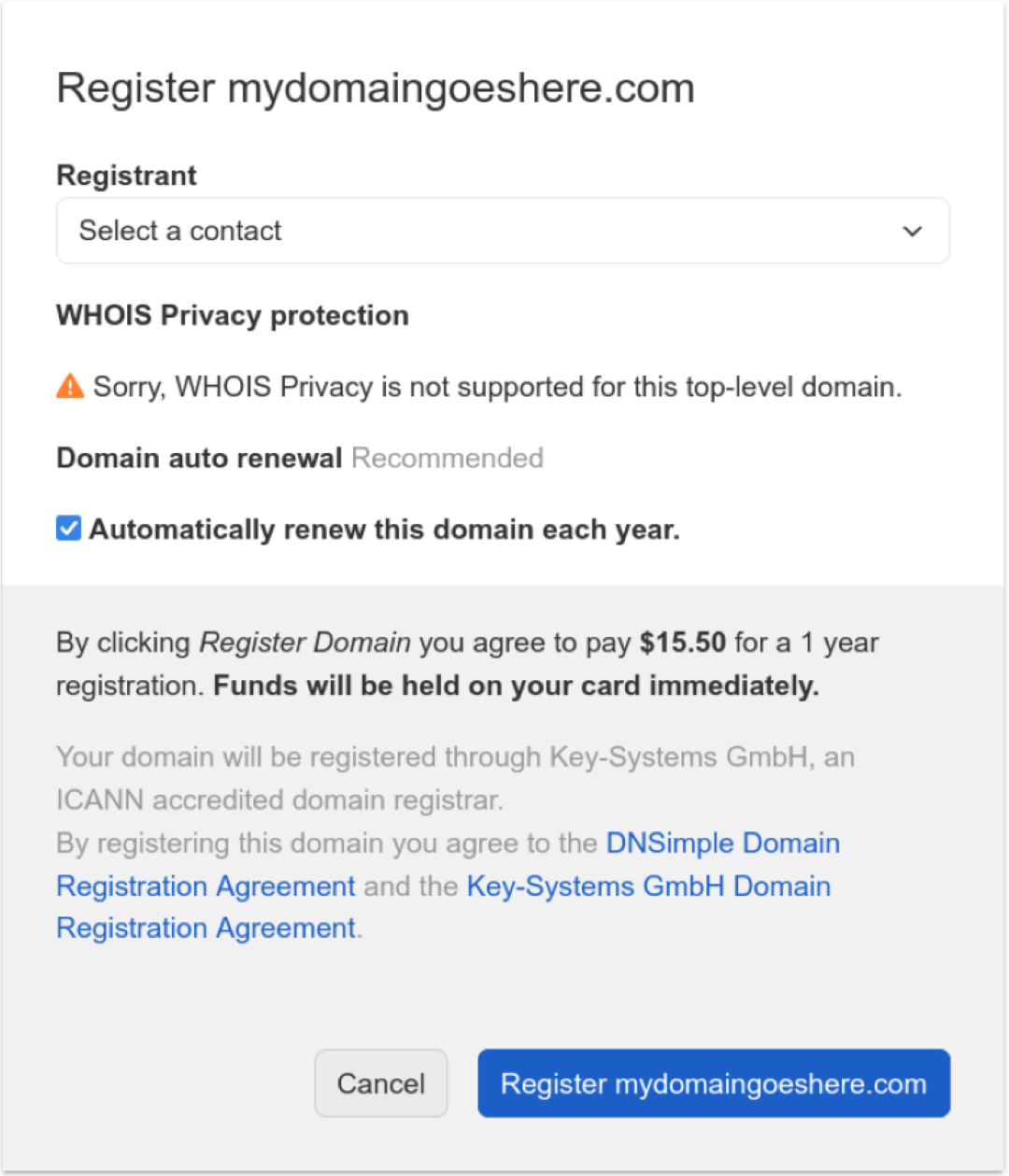 Registration Form